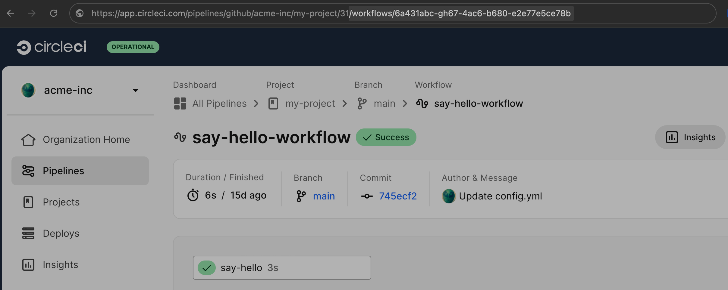 Get workflow ID from workflow page URL